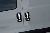 Fiat Doblo II 2010–2022 RVS deurgreepcovers + omlijsting (8-delig) foto 13