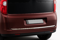 Fiat Doblo II 2010–2022 RVS randlijst voor kofferklep Carmos - Turks staal foto 4