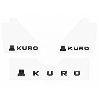 Embleem / badge KURO Black Edition (3 stuks) foto 2