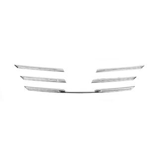 Chroom grillelijsten voor radiatorgrille 2016-2021 (5 stuks, RVS) Renault Megane IV 2016–2025 foto 3