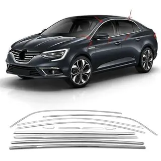 Complete raamomlijsting (Sedan, 12 stuks, RVS) foto 1
