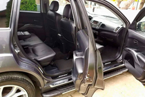 Mitsubishi Outlander 2006–2012 Bosphorus Grey zijsteps (set van 2, aluminium) foto 7
