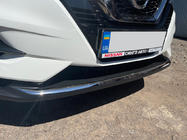 Nissan Qashqai 2014–2021 Chroomstrip voor de voorbumper (2017↗︎, RVS) OmsaLine - Italiaans roestvrij staal foto 3