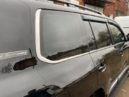 Toyota Land Cruiser 200 2007–2021 Hoeklijsten achterruit (2 stuks, RVS) foto 3