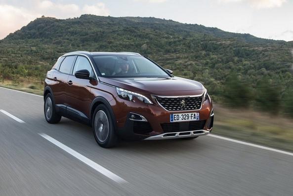 Compacte crossover Peugeot 3008 van de tweede generatie