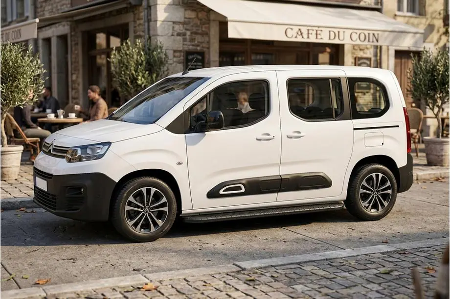 Citroen Berlingo/Multispace 2018– Bosphorus Black side steps (2 stuks, aluminium) Image
