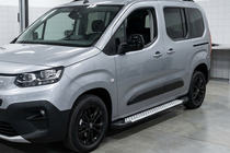 Peugeot Partner/Rifter 2019– Side steps Allmond Grey (2 stuks, aluminium) foto 1
