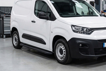 Peugeot Partner/Rifter 2019– Bosphorus Black side steps (2 stuks, aluminium) foto 1