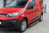 Peugeot Partner/Rifter 2019– Bosphorus Grey zijsteps (set van 2, aluminium) foto 1