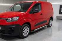 Opel Combo 2019– Side steps New Vision Black (2 stuks, aluminium) Lange wielbasis foto 1