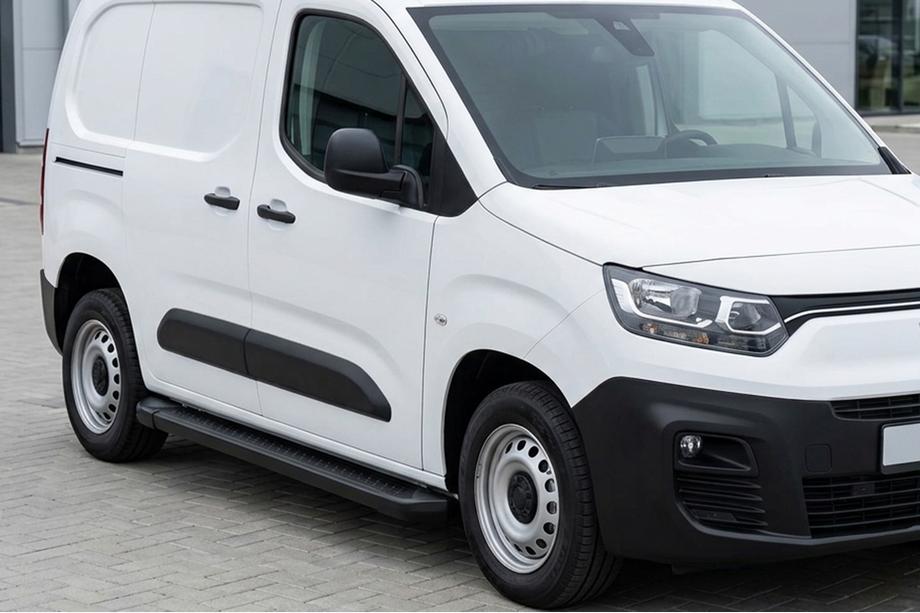 Opel Combo 2019– Allmond Black zijtreden (2 st., aluminium) Image