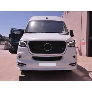 Voorbumper lip V3 (spuitklaar) Mercedes Sprinter W907/W910 2018– foto 3