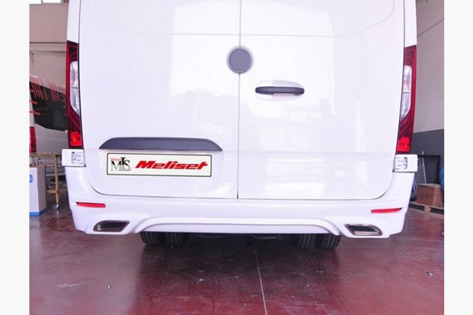 Mercedes Sprinter W907/W910 2018– Achterbumper afdekking (spuitklaar) Foto 3