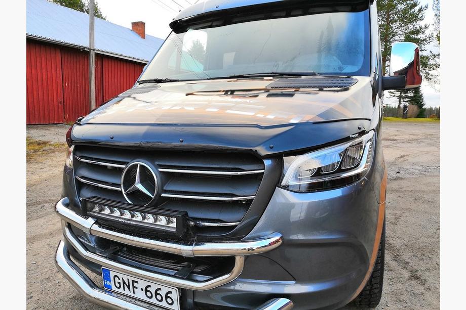 Mercedes Sprinter W907/W910 2018– Motorkapdeflector (EuroCap) Foto 9