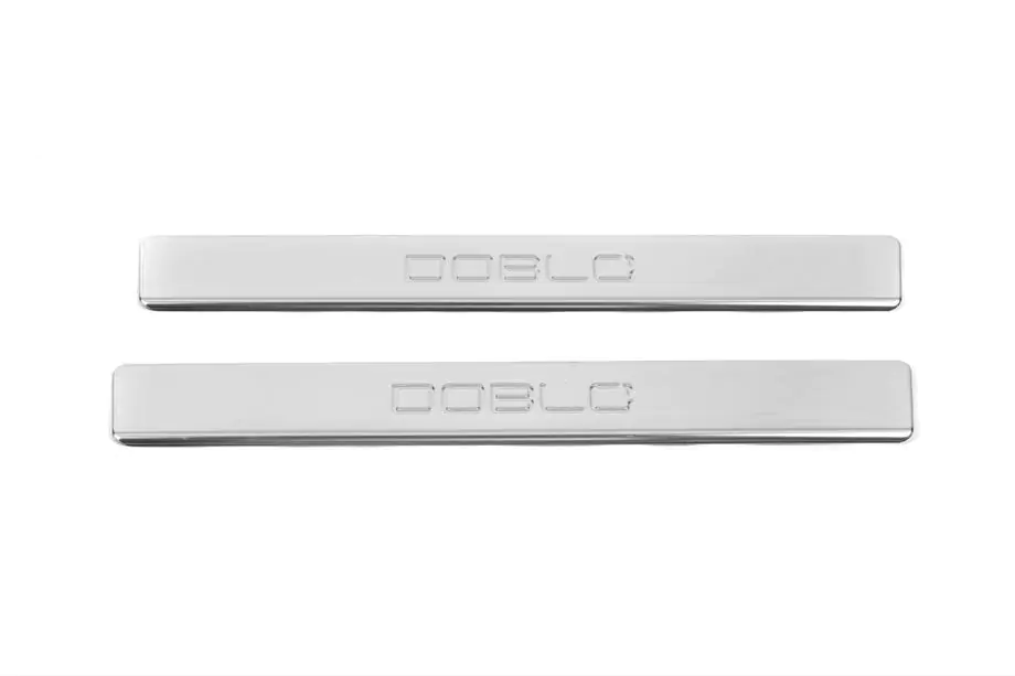Fiat Doblo II 2010–2022 OmsaLine instaplijsten (2 stuks, RVS) Image