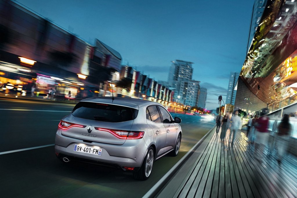 Vierde generatie Renault Megane hatchback