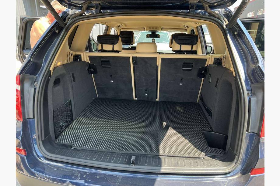 BMW X3 F25 2011–2018 Kofferbakmat EVA V-3 (EVA, zwart) Image