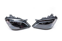 Mercedes ML W164 2005–2011 Koplampen met LED-element (2005-2008, 2 stuks, donker) foto 3