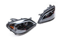 Mercedes ML W164 2005–2011 Koplampen met LED-element (2005-2008, 2 stuks, donker) foto 5