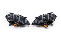 Mercedes ML W164 2005–2011 Koplampen met LED-element (2005-2008, 2 stuks, donker) foto 6