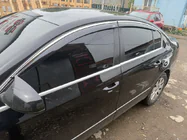 Volkswagen Passat B7 2012–2015 Raamdeflectoren met chromen sierlijst SD (EU, 4 stuks, Niken) foto 3