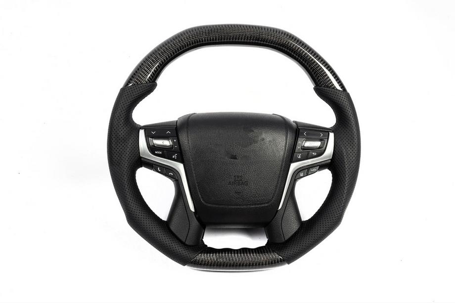 Toyota Land Cruiser Prado 150 2009–2023 Compleet stuurwiel (carbon) Image