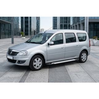 Zijsteps Allmond Grey (2 stuks, aluminium) foto 1