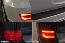 Toyota Land Cruiser 200 2007–2021 Achter mistlampen 2016+ (LED) foto 1