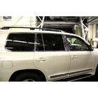 Lexus LX570/450d 2008–2022 Complete raamomlijsting en stijllijsten (RVS) foto 16