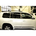 Lexus LX570/450d 2008–2022 Complete raamomlijsting en stijllijsten (RVS) foto 17