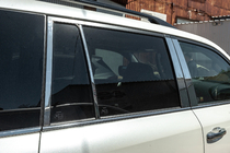 Lexus LX570/450d 2008–2022 Complete raamomlijsting en stijllijsten (RVS) foto 12