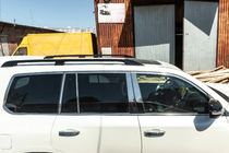 Lexus LX570/450d 2008–2022 Complete raamomlijsting en stijllijsten (RVS) foto 8
