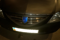 Dacia Logan MCV 2004–2014 RVS sierlijsten voor de voorgrille 2004-2008 OmsaLine - Italiaans roestvrij staal foto 3