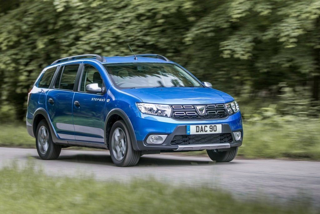 Offroad-modificatie van de stationwagen Dacia Logan MCV Stepway