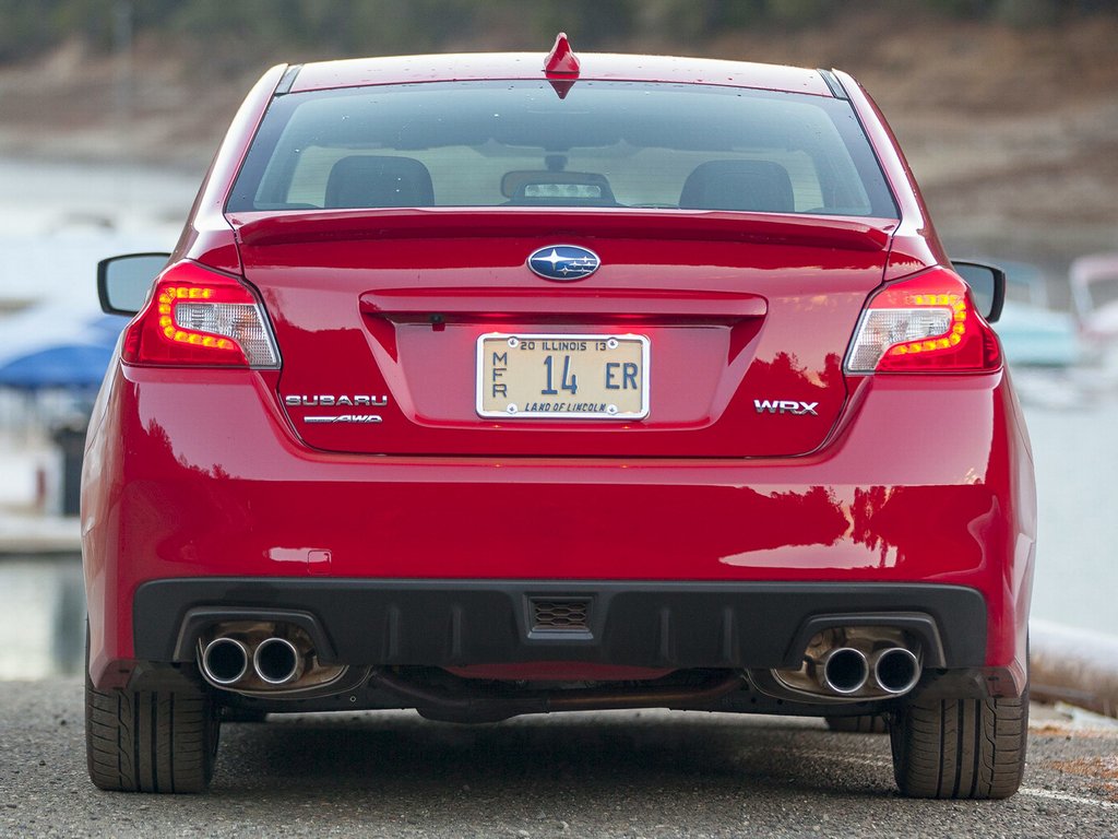 Vernieuwde sportieve Subaru WRX-sedan