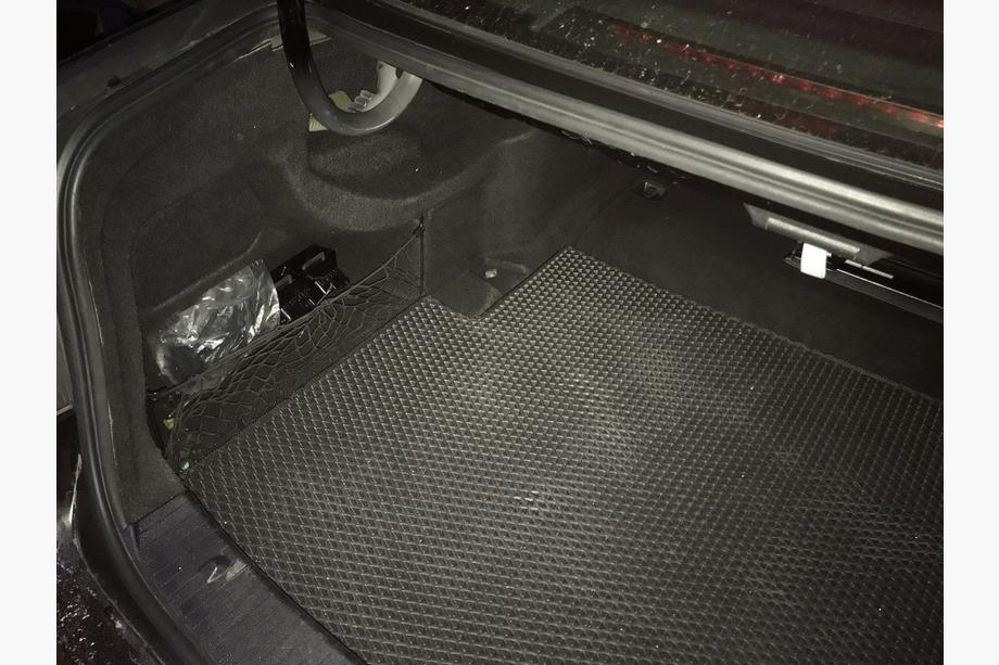 Mercedes E-klasse W212 2009–2016 Kofferbakmat (EVA, zwart) SD Foto 2