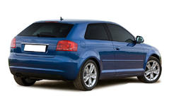 Audi A3 2003–2012 RVS sierlijst achterklep foto 1