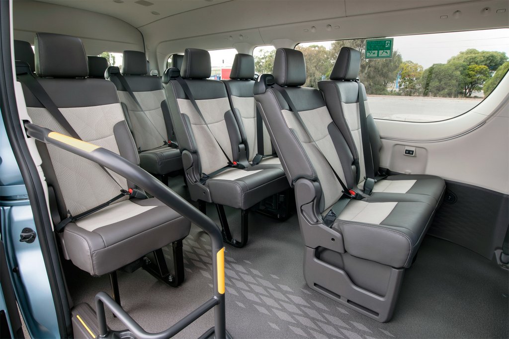 Review van de nieuwe generatie Toyota Hiace-minibus
