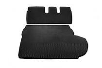 Peugeot 4007 2007–2013 Kofferbakmat (EVA, zwart) 7-zits foto 5
