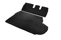 Peugeot 4007 2007–2013 Kofferbakmat (EVA, zwart) 7-zits foto 6