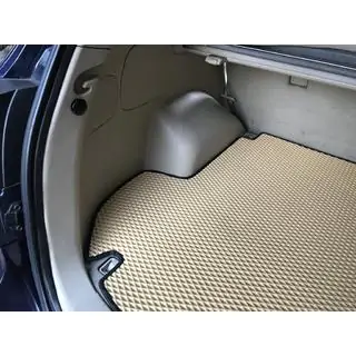 Kofferbakmat (EVA, beige) (5-zits) Hyundai Santa Fe 2 2006–2012 foto 2
