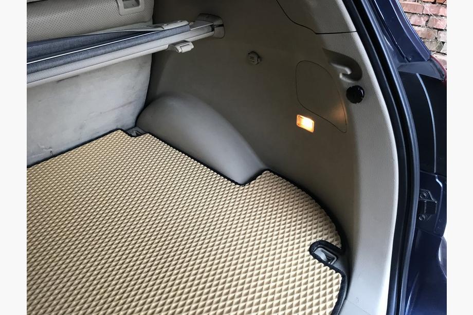 Hyundai Santa Fe 2 2006–2012 Kofferbakmat (EVA, beige) (5-zits) Foto 3
