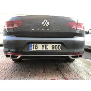 Uitlaatsierstukken Carmos SD/SW (2019+, 3 stuks, RVS) foto 4