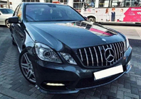 Mercedes E-klasse W212 2009–2016 Radiateurgrille GT Panamericana (2009-2012) foto 4