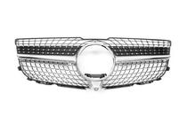 Mercedes GLK-klasse X204 2008–2015 Radiateurgrille Diamond Silver (2013-2015) foto 2