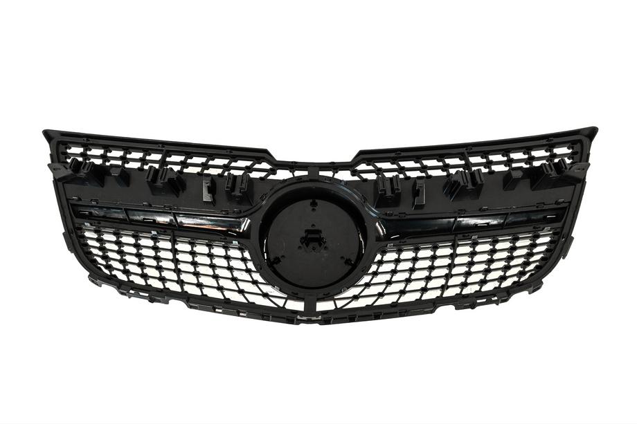 Mercedes GLK-klasse X204 2008–2015 Radiateurgrille Diamond Silver (2013-2015) Zonder camera Foto 8
