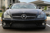 Mercedes CLS C219 2004–2010 Radiateurgrille vóór (2008-2010, Diamond Silver) foto 1