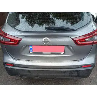 Carmos RVS achterbumperbeschermer (2017-2021) foto 2