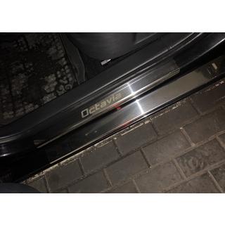 Carmos dorpellijsten (8 stuks, RVS) Skoda Octavia II A5 2010–2013 foto 1