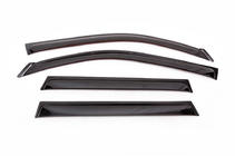 Nissan X-trail T31 2007–2014 Raamdeflectoren (set van 4, ANV) foto 2